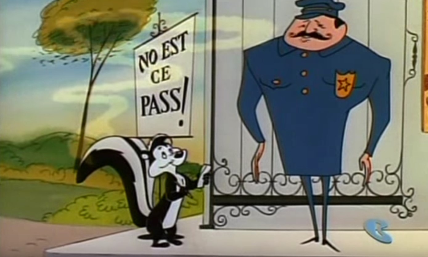 Pépé le putois à son tour blacklisté !